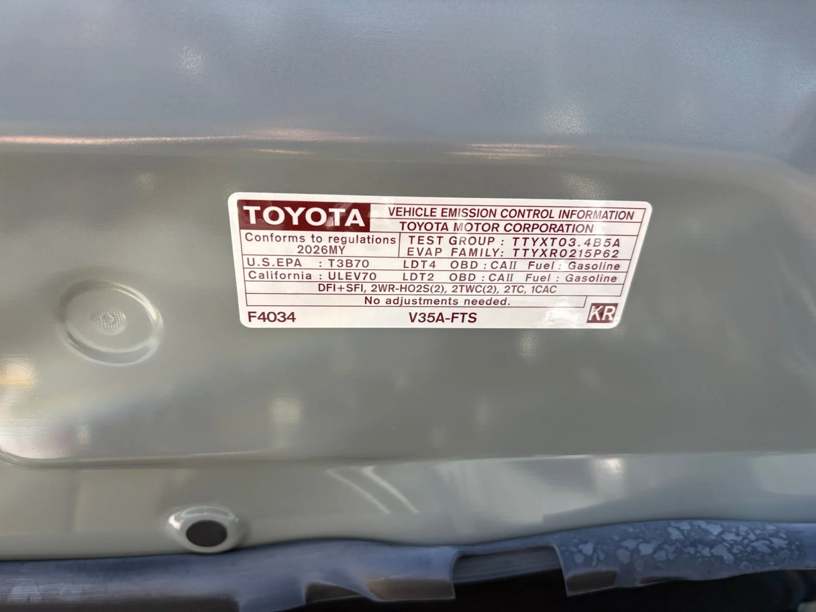 New 2026 Lunar Rock Toyota  SR5 image 10