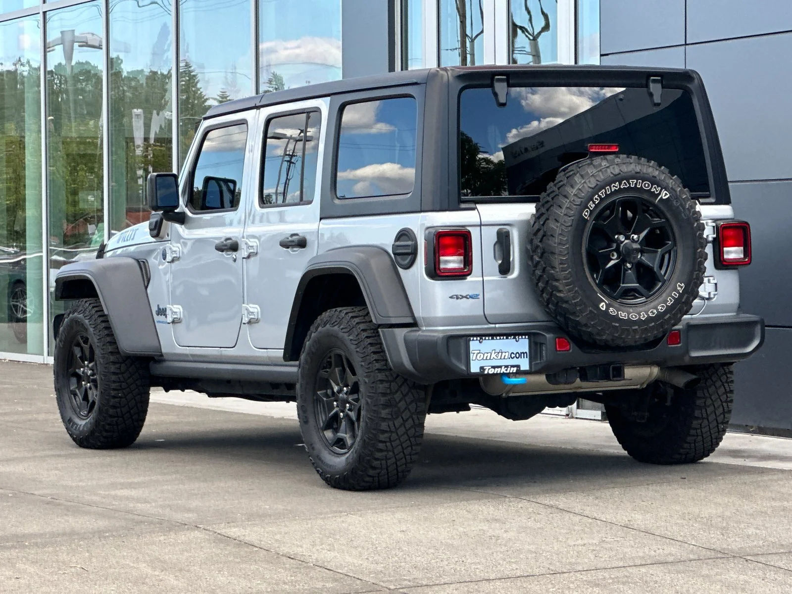 Used 2023 Silver Zynith Clearcoat Jeep Willys 4xe image 6