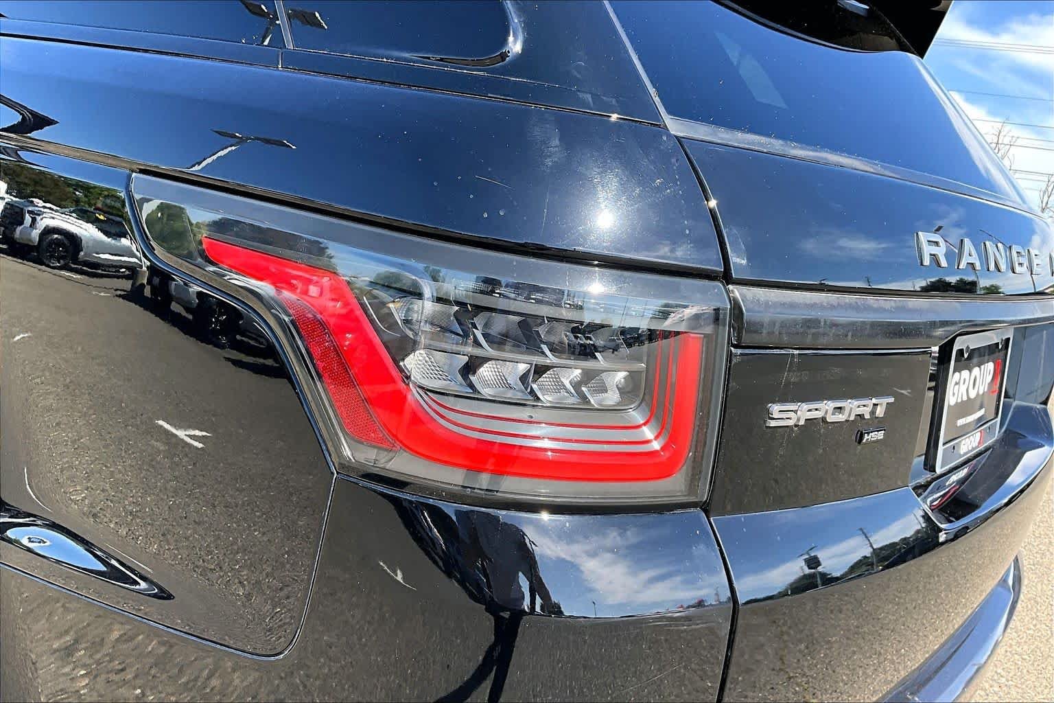 Used 2020 Borealis Black Metallic Land Rover HSE image 28