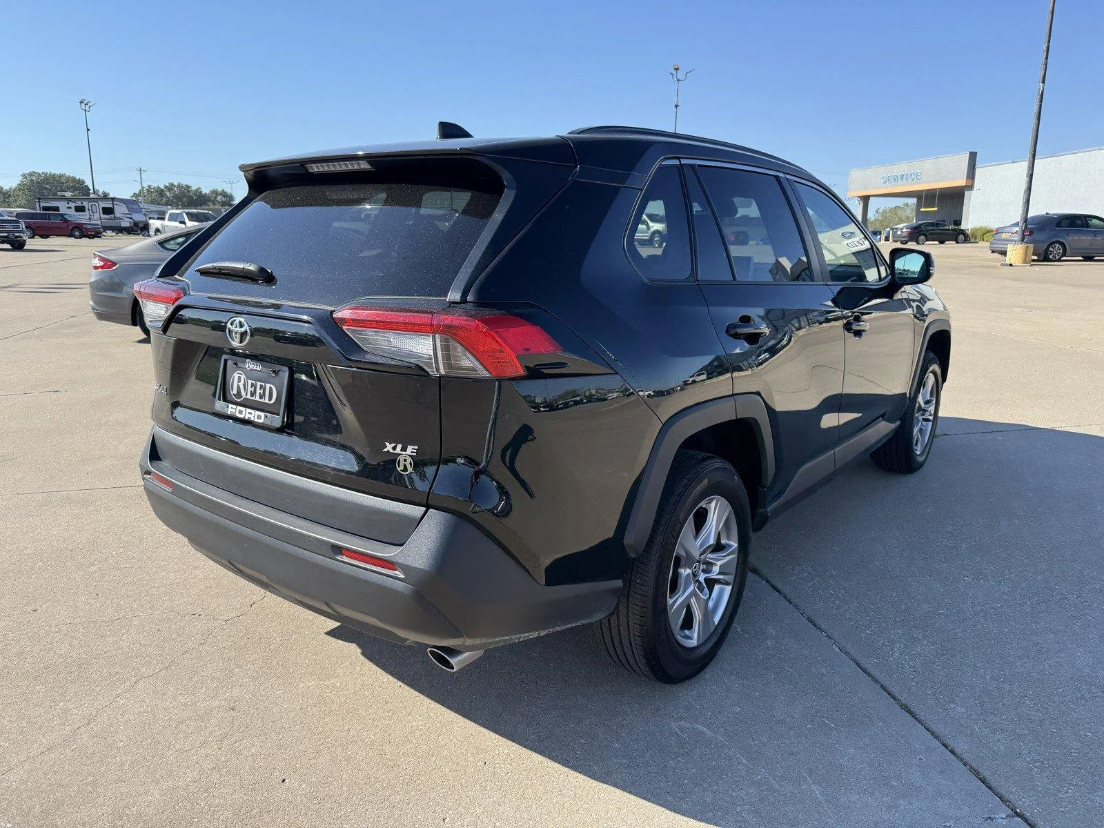 Certified Used 2025 Midnight Black Metallic Toyota XLE image 9