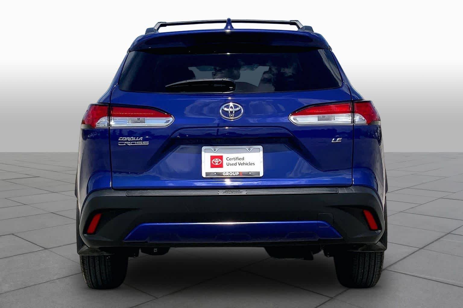 Certified Used 2024 Blue Crush Metallic Toyota LE image 5