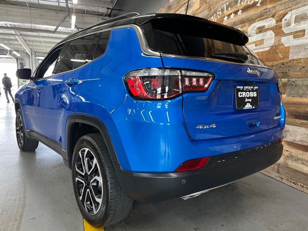 Used 2023 Laser Blue Jeep Limited image 60