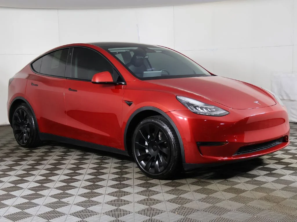 Used 2023 Tesla Model Y Long Range with VIN 7SAYGDEE6PA111707 for sale in Bedford, OH
