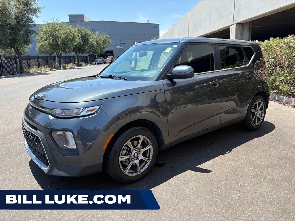 Used 2022 Gray Kia LX image 1