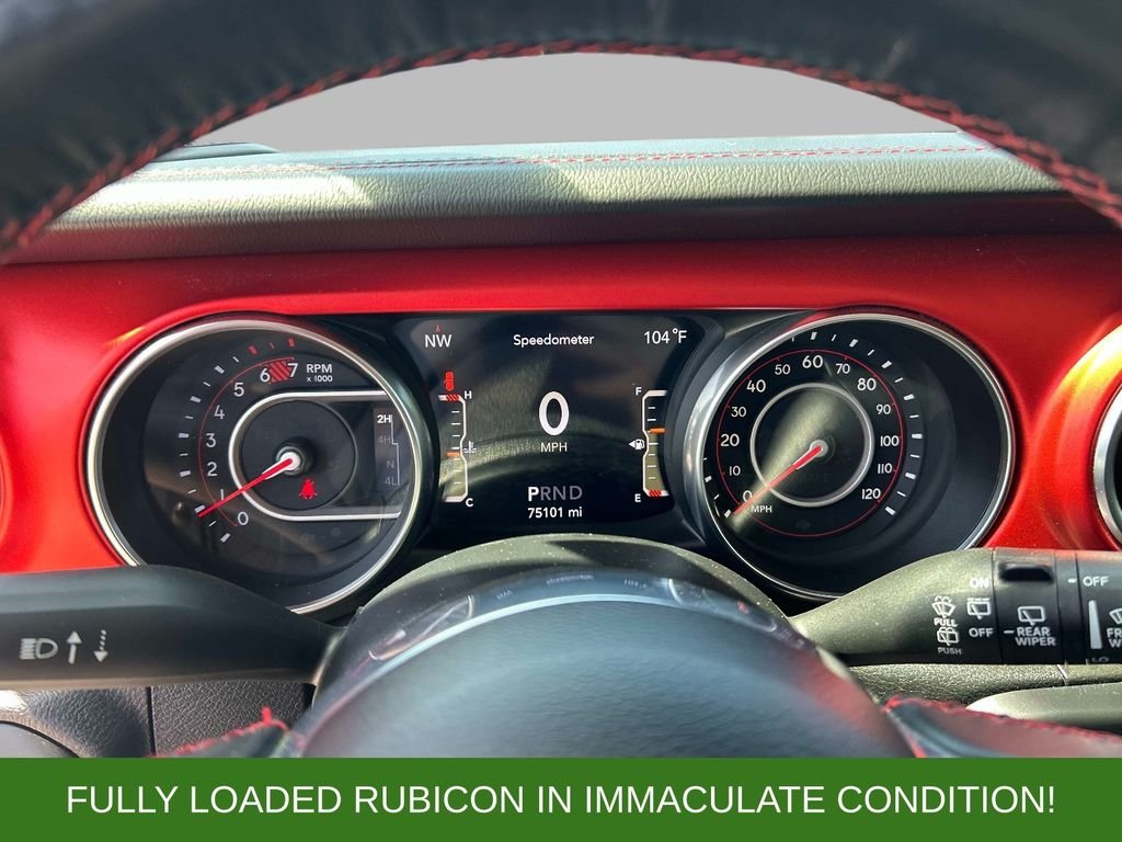 Used 2020 Red Jeep Unlimited Rubicon image 22