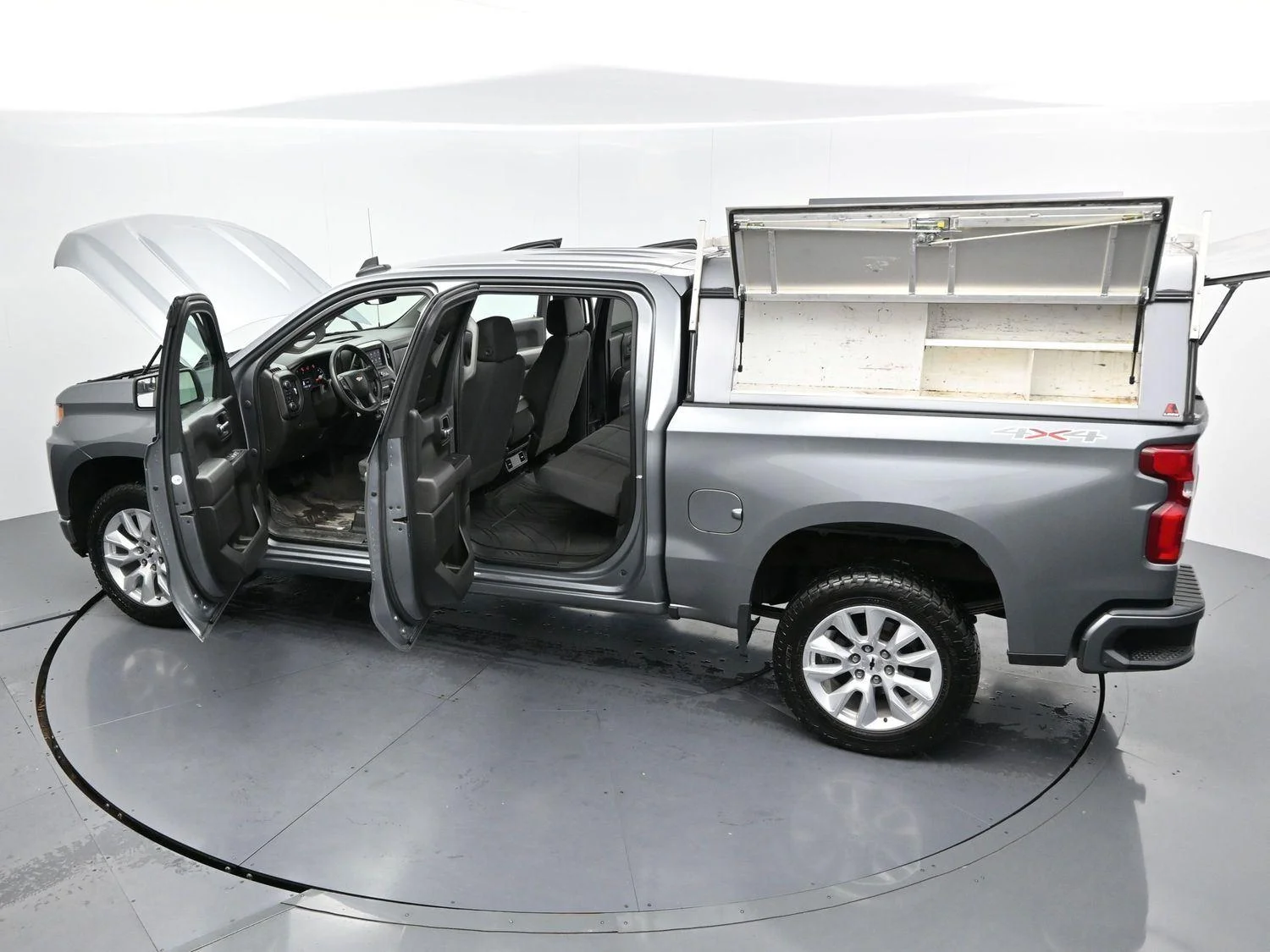 Used 2021 SATIN STEEL METALLIC Chevrolet Custom image 41
