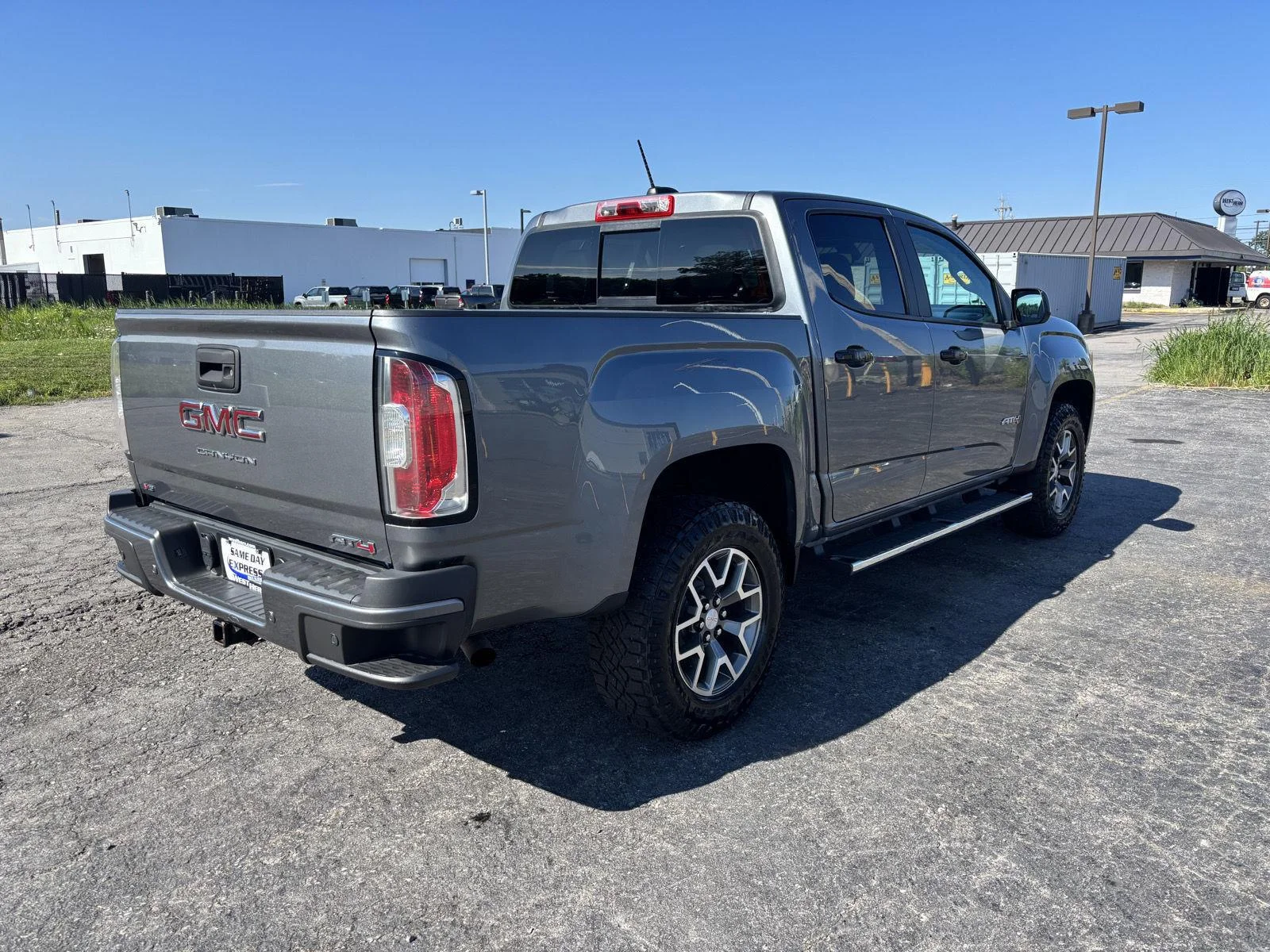 Used 2022 Satin Steel Metallic GMC AT4 - Leather image 7