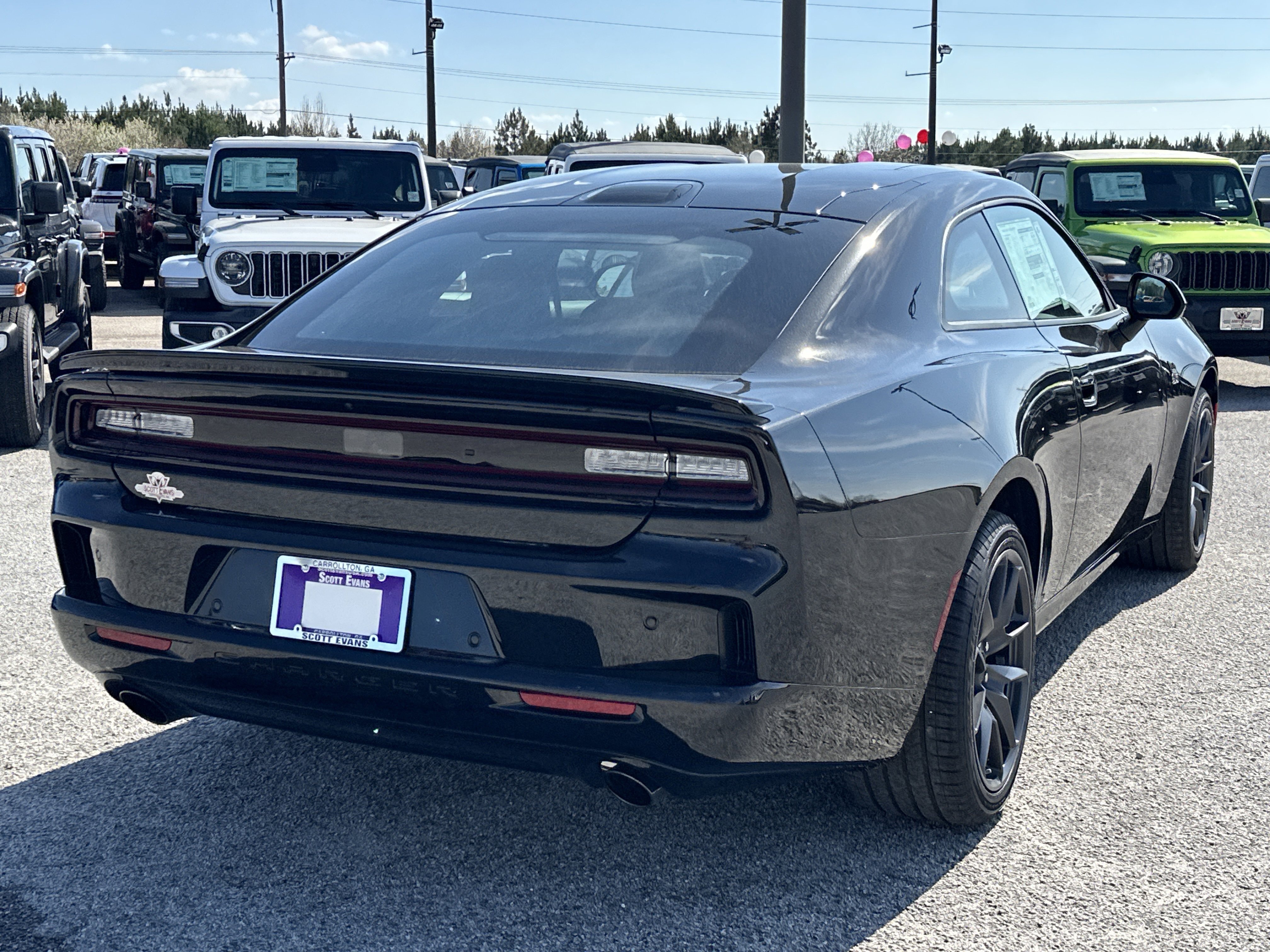 New 2026 Diamond Black Crystal Pearlcoat Dodge Scat Pack image 8