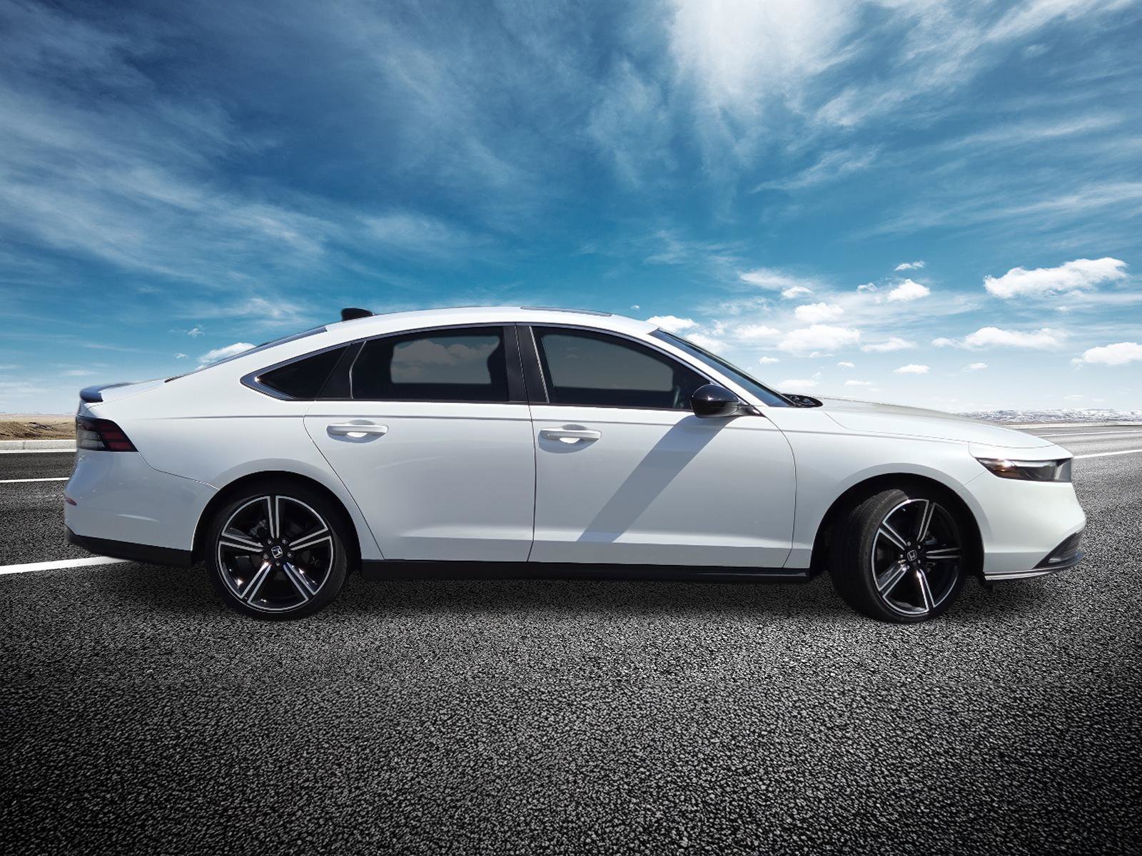 Used 2025 Platinum White Pearl Honda HYBRID SPORT image 52