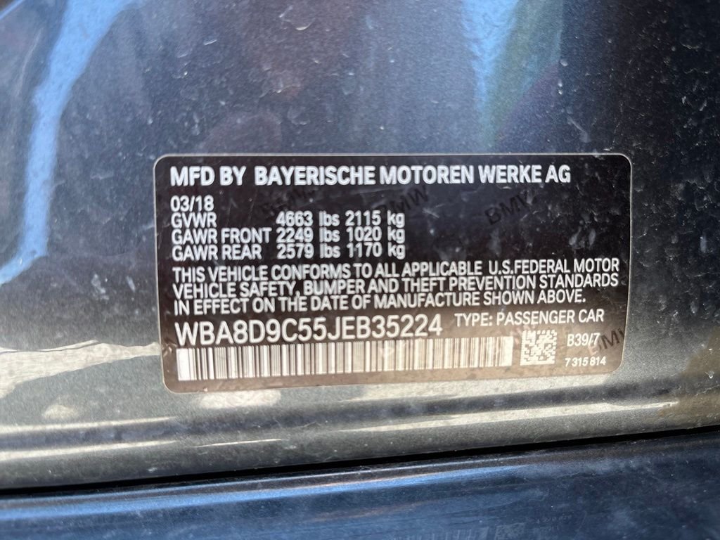 Used 2018 Mineral Grey Metallic BMW 330i xDrive image 43