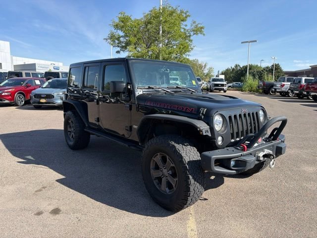 Used 2018 Black Clearcoat Jeep Rubicon Recon image 7