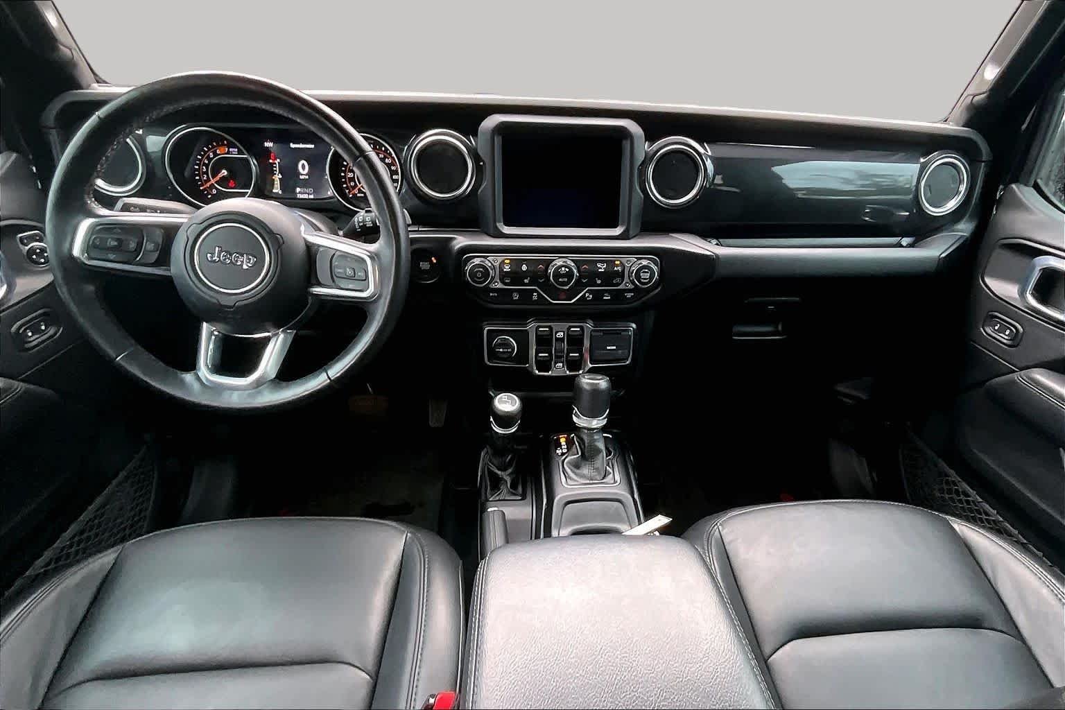 Used 2021 Black Clearcoat Jeep Unlimited Sahara Altitude image 14