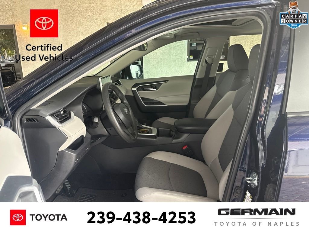 Certified Used 2025 Blue Toyota XLE image 14