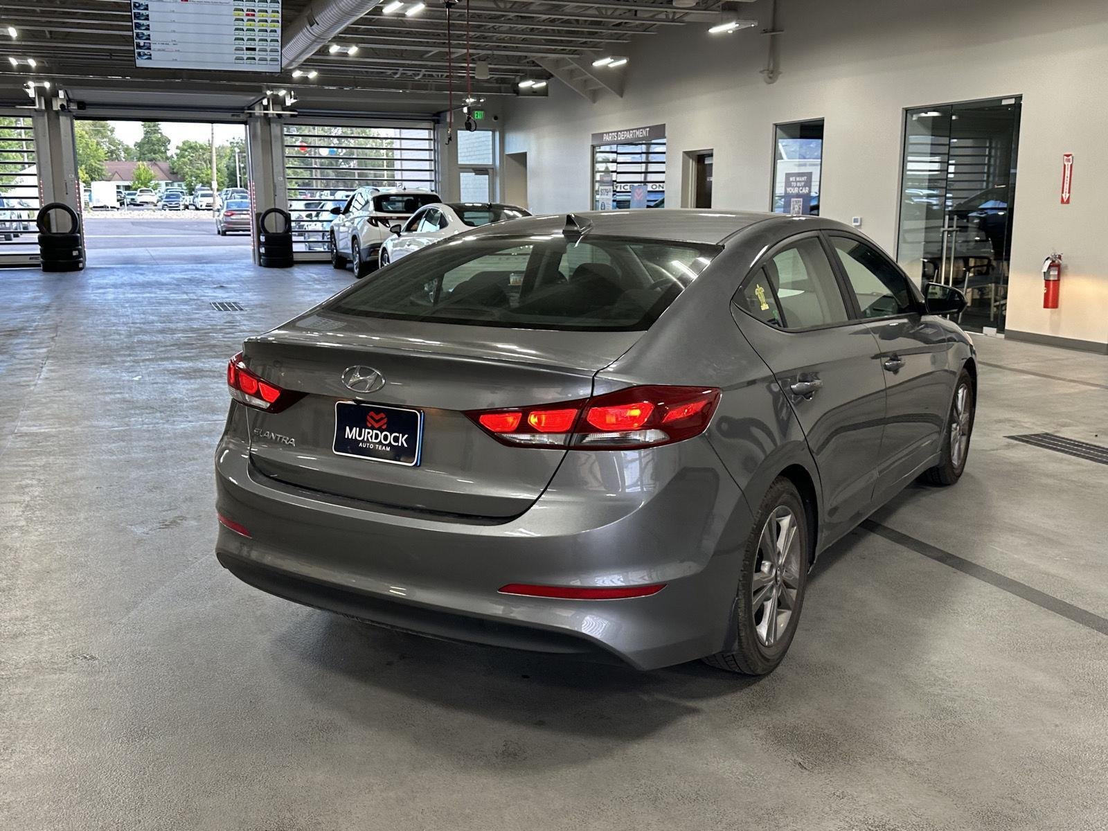 Used 2018 Machine Gray Hyundai SEL image 6