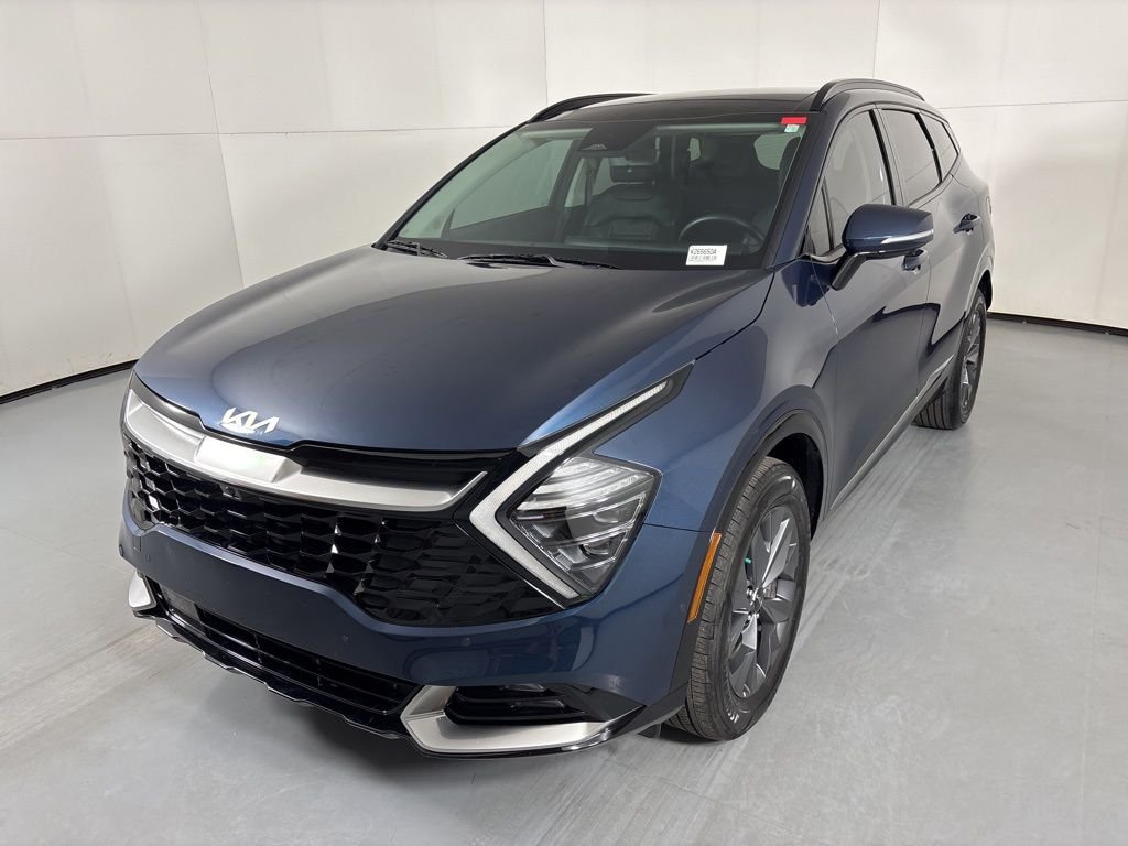 Used 2025 Blue Kia SX-Prestige image 4