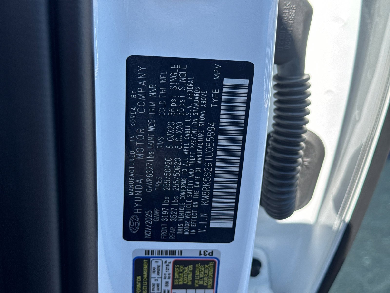 New 2026 Creamy White Pearl Hyundai Limited image 27