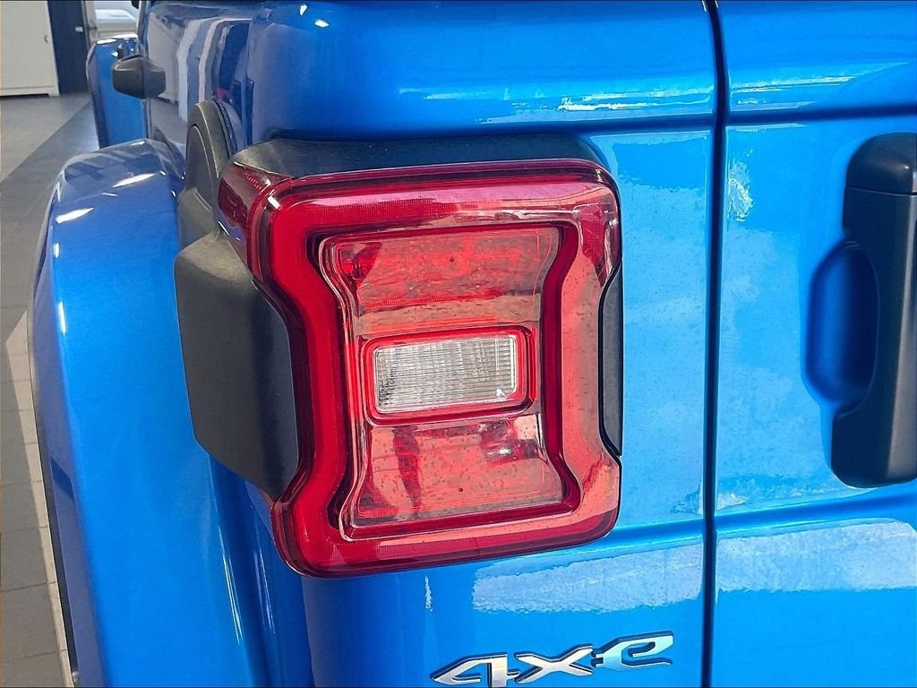 Used 2024 Blue Jeep Sahara 4xe image 33