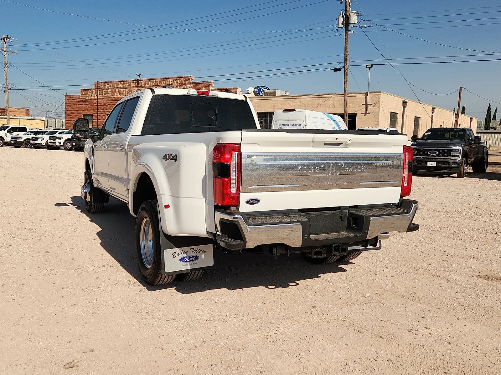 New 2026 Star White Metallic Tri-Coat Ford King Ranch image 5