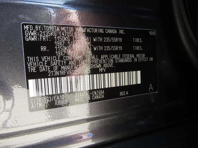 Used 2025 Magnetic Gray Metallic Toyota Limited image 31