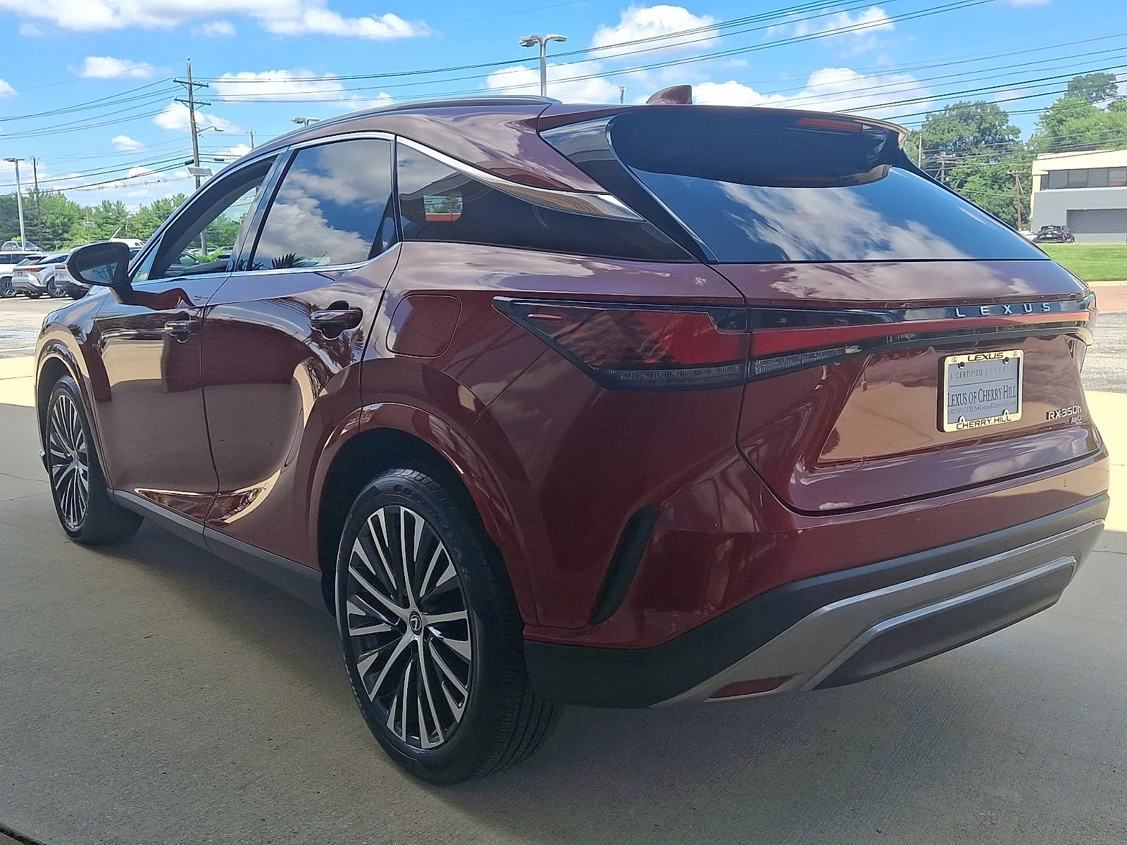 Certified Used 2023 MATADOR RED MICA Lexus  image 4