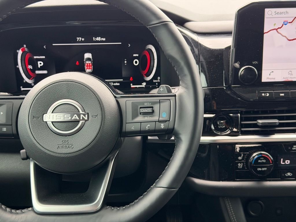Certified Used 2025 White Nissan Platinum image 34