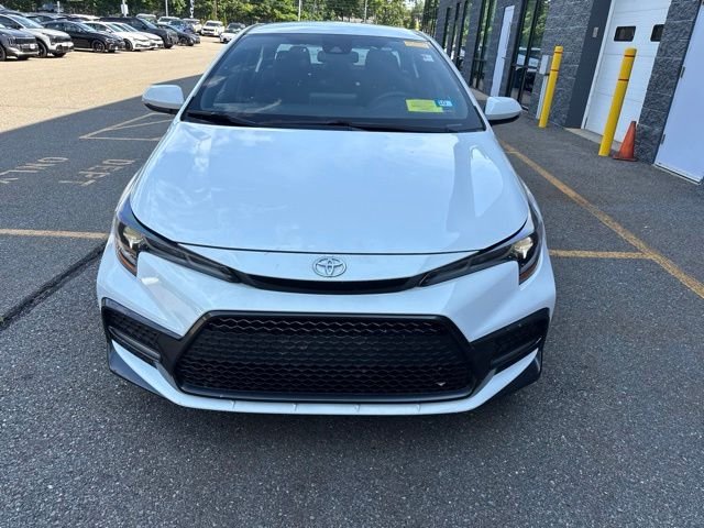 Used 2022 White Toyota SE image 2