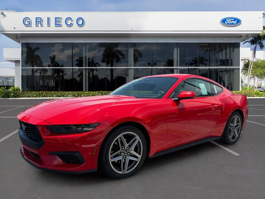 New 2026 Race Red Ford EcoBoost® Premium Fastback image 3