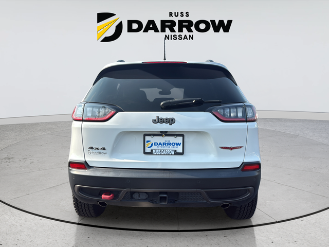 Used 2021 White Jeep Trailhawk image 4