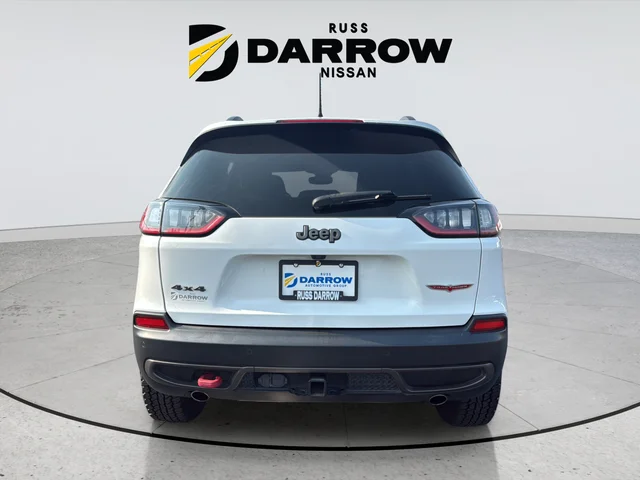 Used 2021 White Jeep Trailhawk image 4