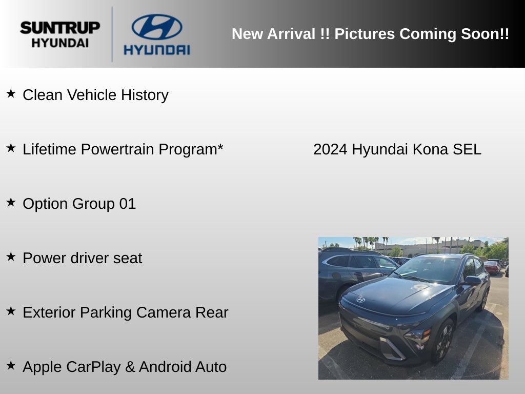 Used 2024 Denim Blue Pearl Hyundai SEL image 5