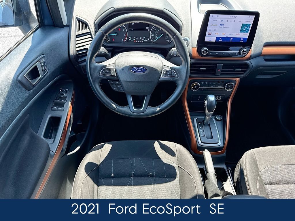 Used 2021 Blue Ford SE image 17