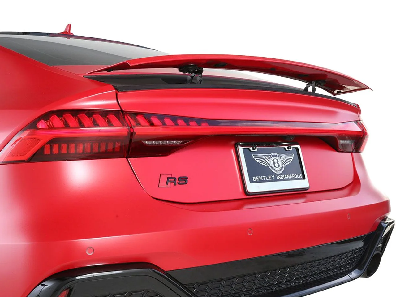 Used 2021 Red Audi 4.0T image 13