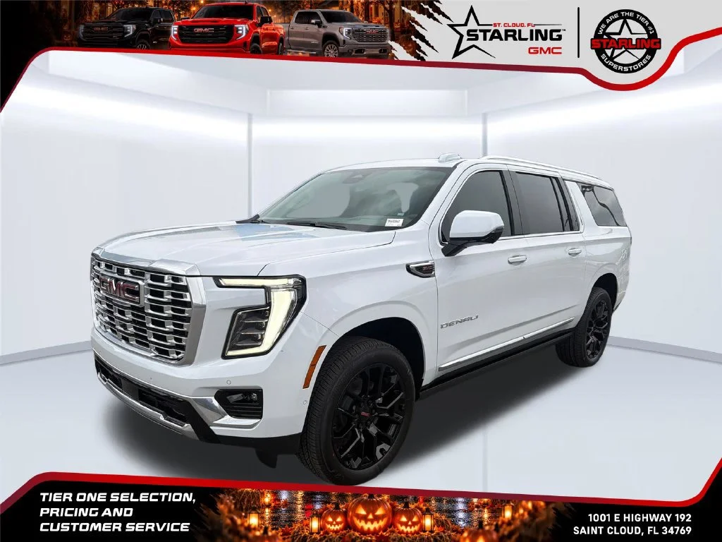 New 2026 Glacier White Tricoat GMC Denali image 1