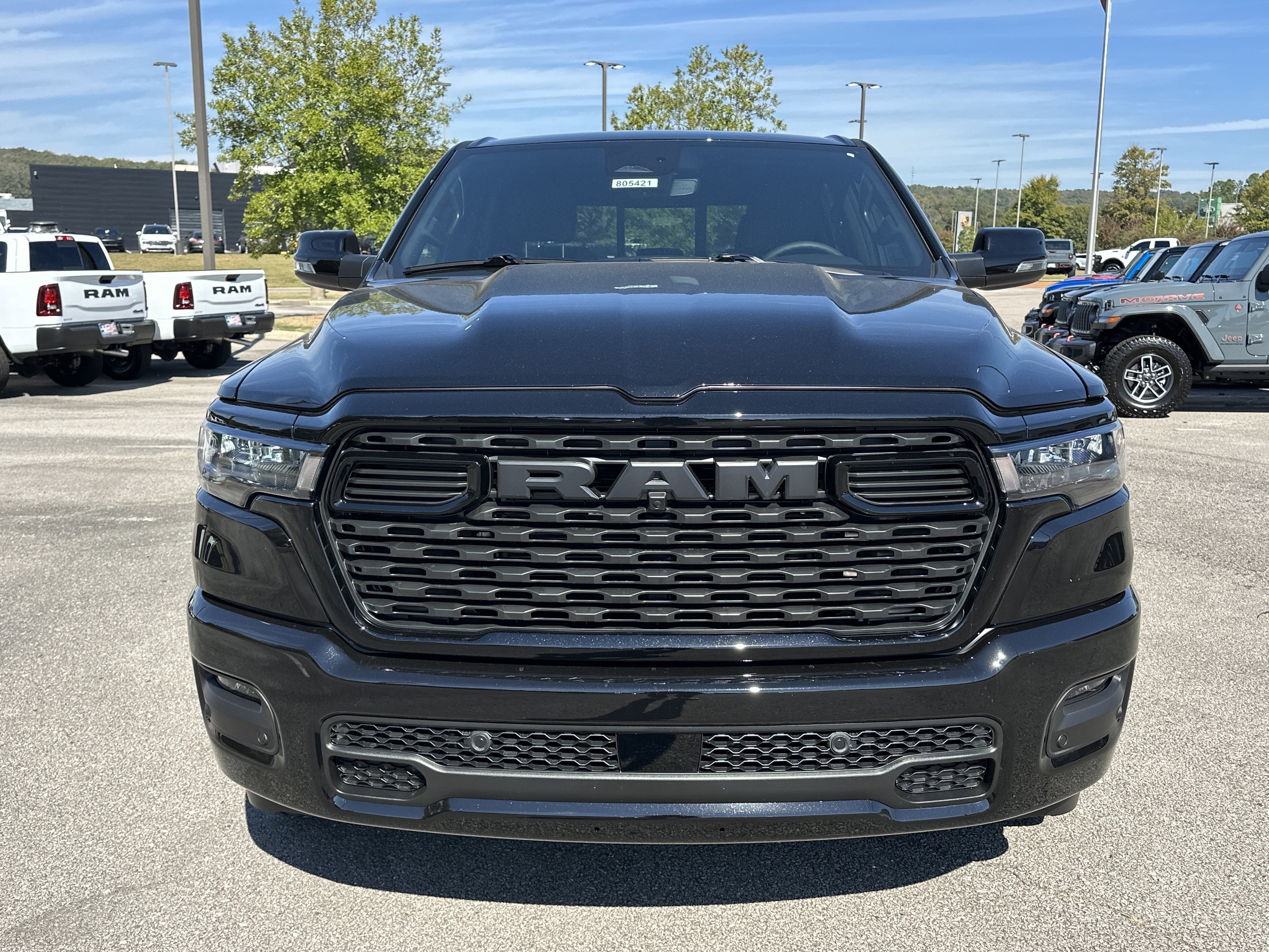 New 2026 Diamond Black Crystal Pearlcoat RAM Big Horn/Lone Star image 2