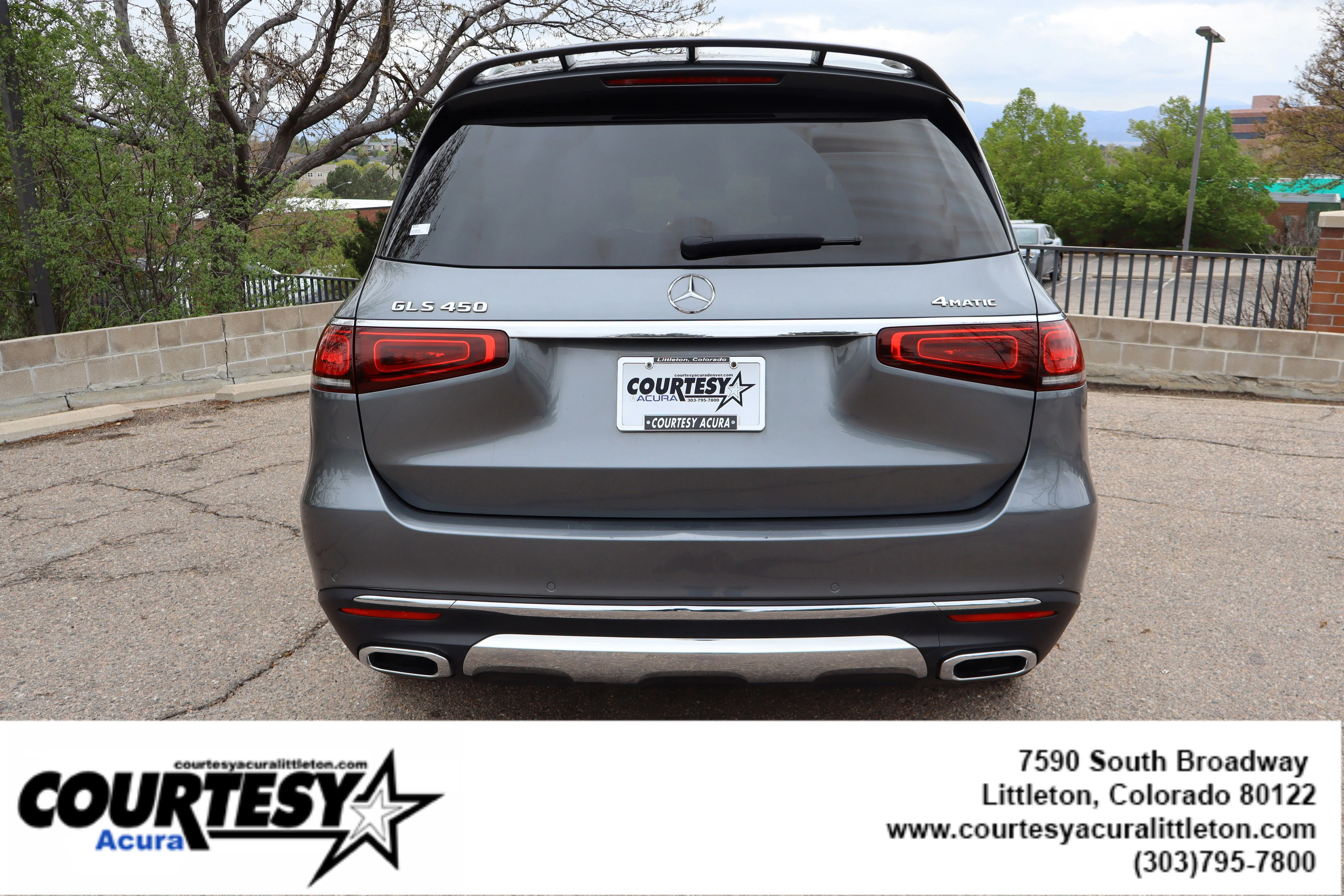 Used 2021 Gray Mercedes-Benz GLS 450 image 5