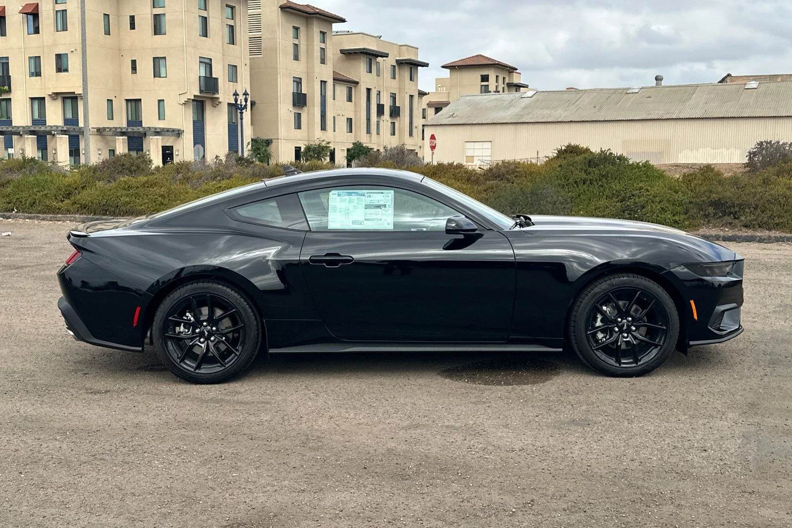 New 2026 Shadow Black Ford EcoBoost® Premium Fastback image 2