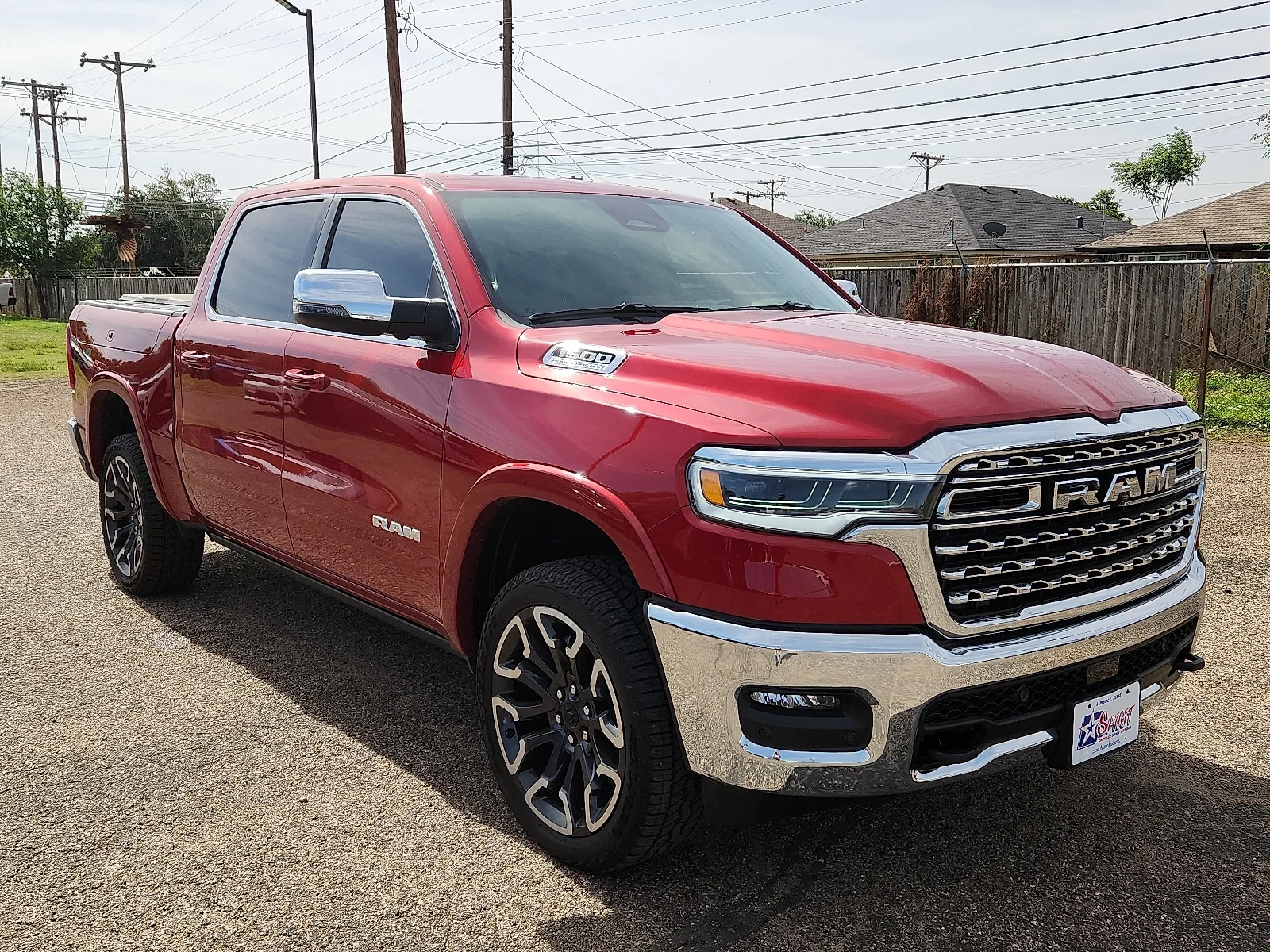 New 2026 PR6 Molten Red Ram LIMITED LONGHORN CREW CAB 4X4 5
