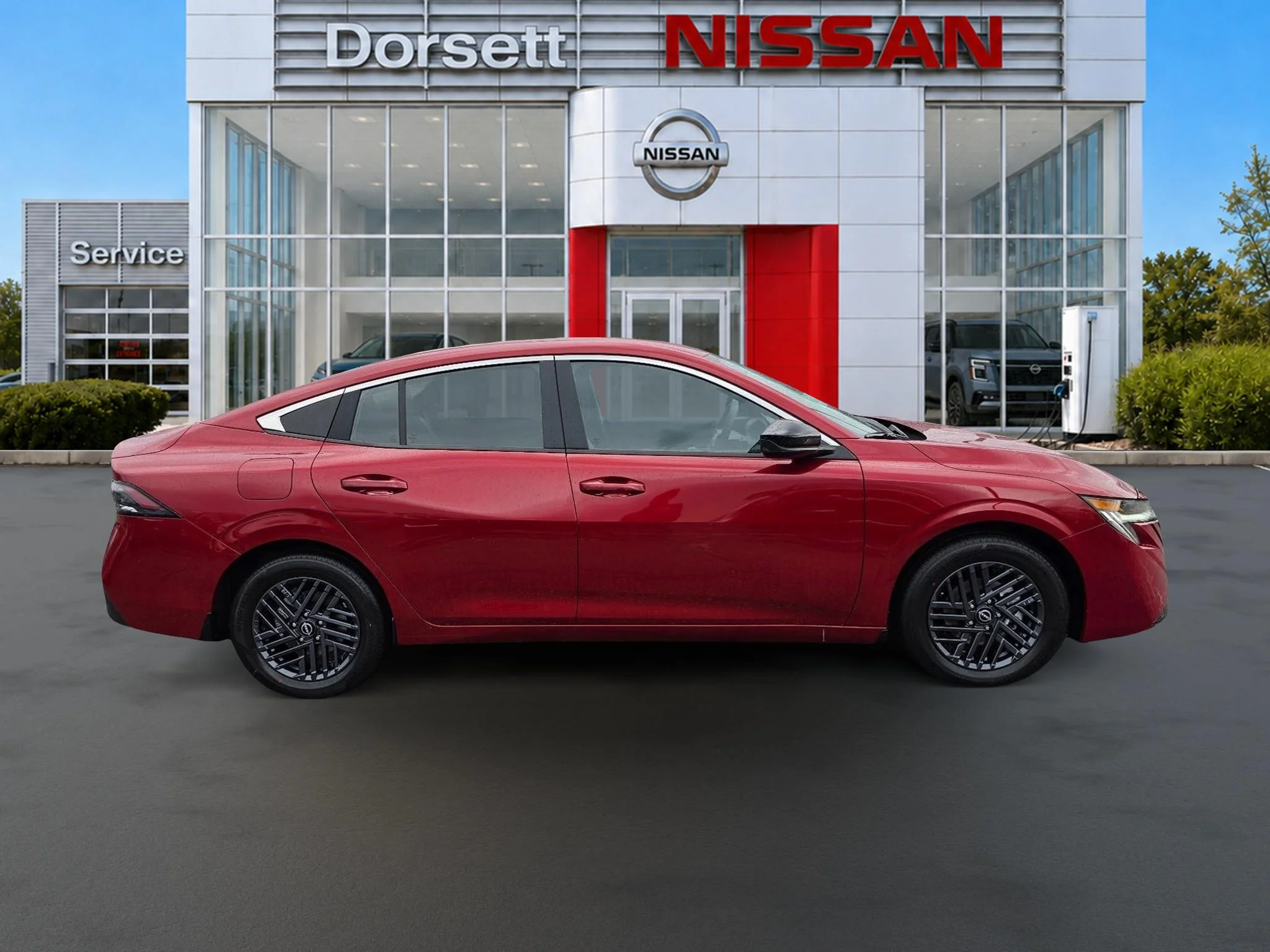 New 2027 Scarlet Ember Tintcoat Nissan SV image 7
