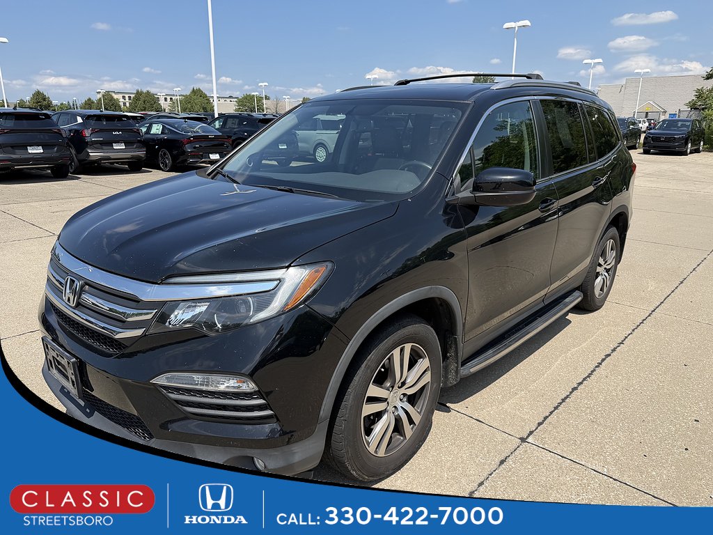 Used 2016 Crystal Black Pearl Honda EX-L image 1