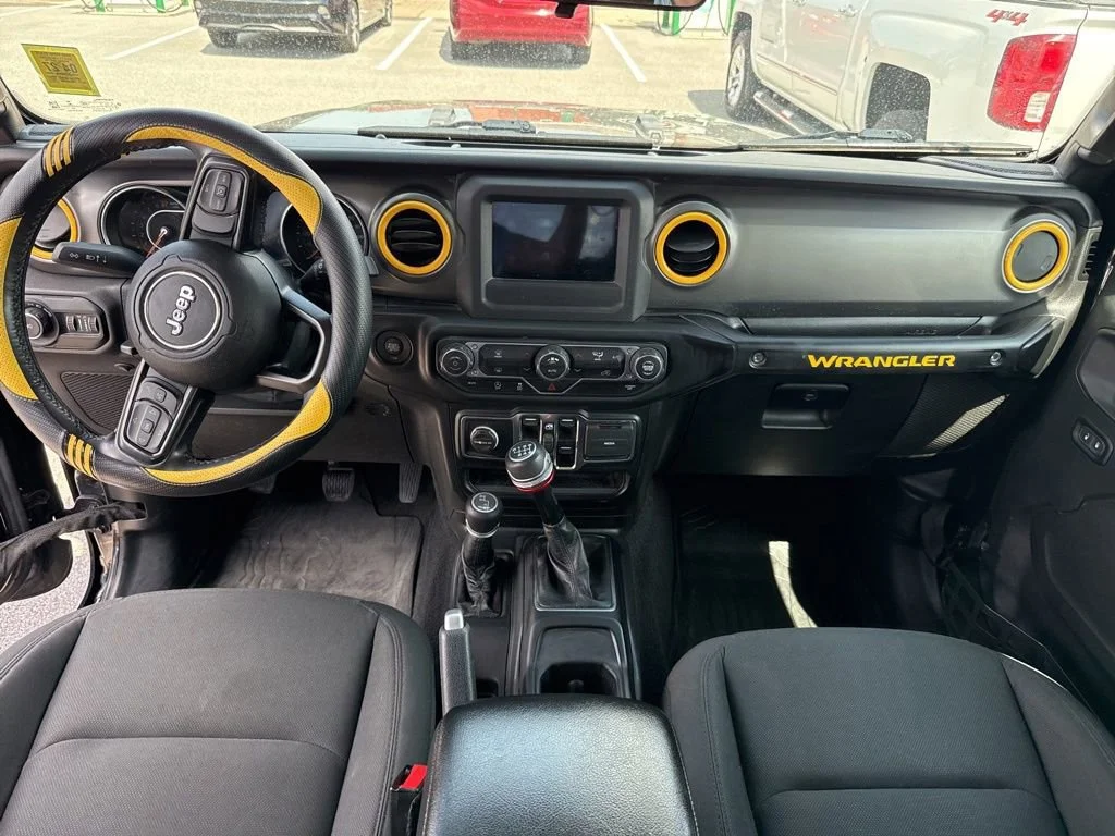 Used 2021 Black Clearcoat Jeep Unlimited Sport S image 12
