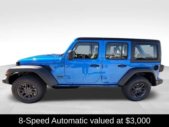 New 2026 Hydro Blue Pearl-Coat Exterior Paint Jeep Sport image 3