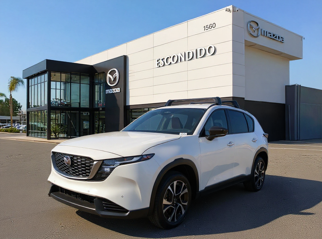 New 2026 Rhodium White Metallic Mazda 2.5 S Preferred AWD image 1
