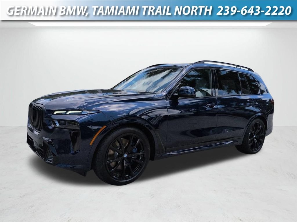 New 2027 Tanzanite Blue II Metallic BMW xDrive40i image 1