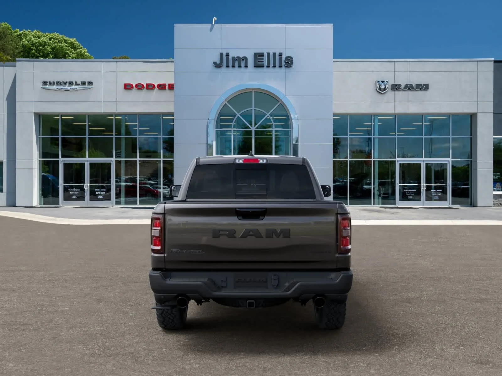 New 2026 Granite Crystal Metallic Clear-Coat Exterior Paint RAM Rebel image 7