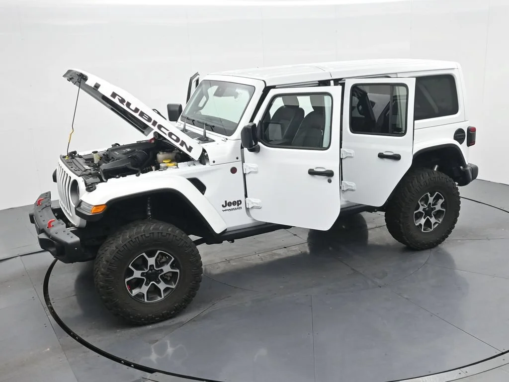 Used 2021 White Jeep Unlimited Rubicon image 39