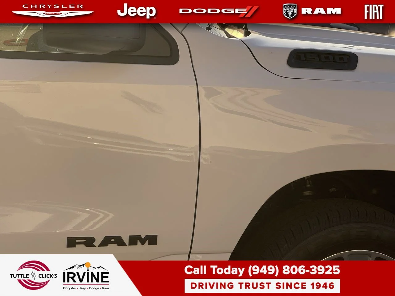 New 2027 Bright White Clear-Coat Exterior Paint RAM Express image 14