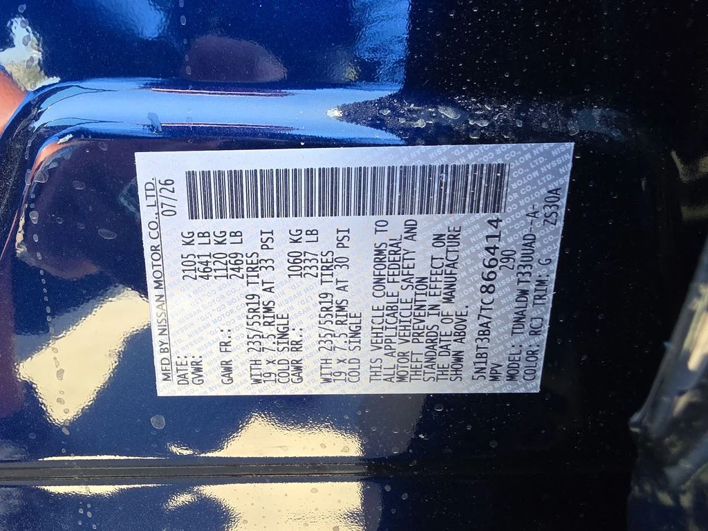 New 2026 Deep Ocean Blue Pearl Nissan Dark Armor™ image 32