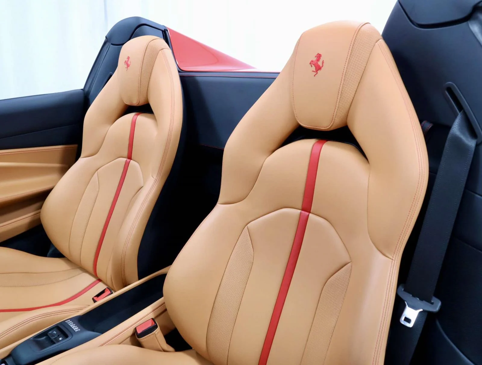 Used 2022 Rosso Corsa Ferrari Convertible image 25
