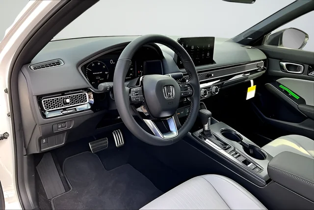 New 2026 Platinum White Pearl Honda 2WD Sport Touring Hybrid image 7