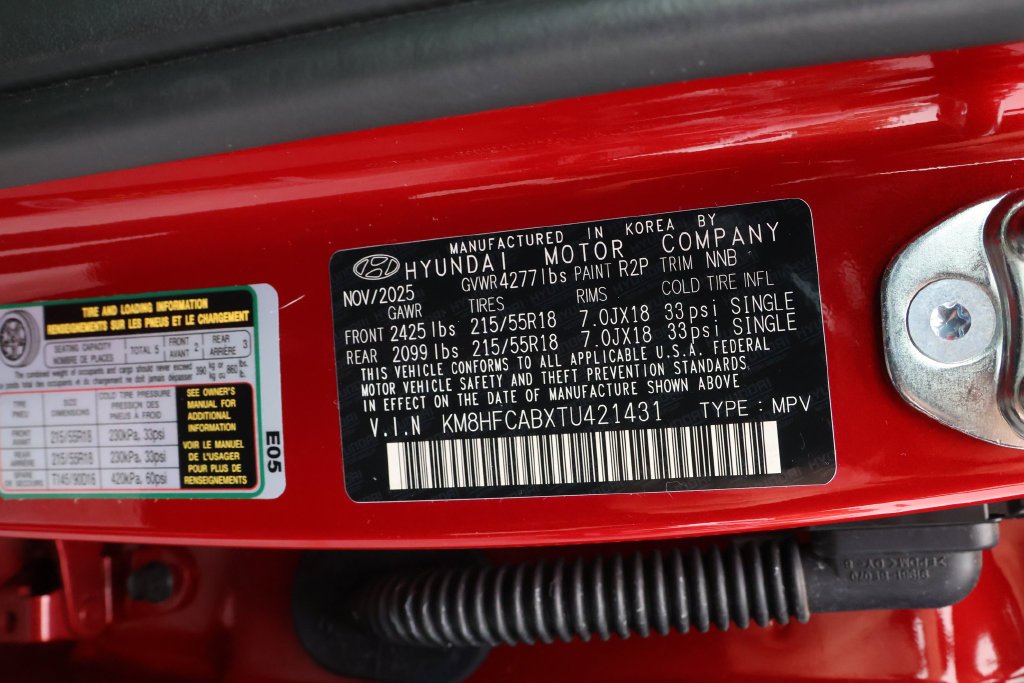 Certified Used 2026 Red Hyundai SEL Sport image 40